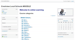 Desktop Screenshot of moodle.crestviewknights.com