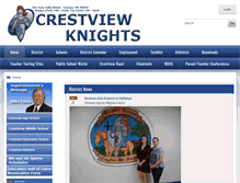 Tablet Screenshot of crestviewknights.com